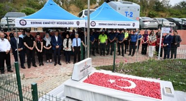 Görevi başında şehit düşen polis memuru Alışkan dualarla yâd edildi