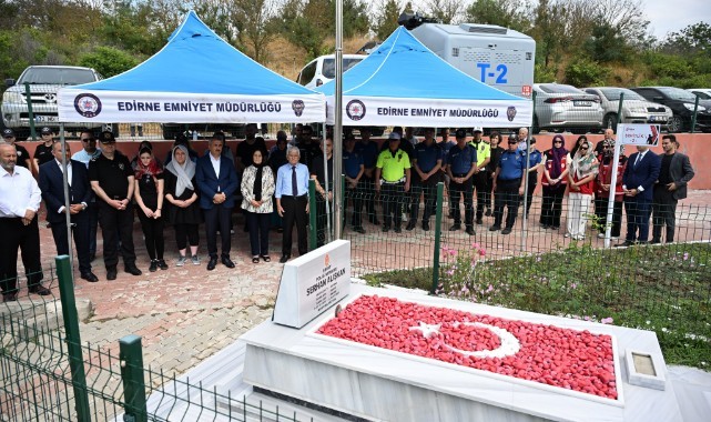 Görevi başında şehit düşen polis memuru Alışkan dualarla yâd edildi