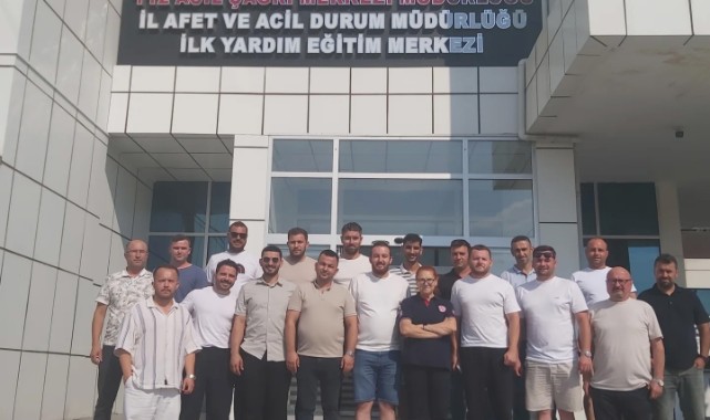 İYEMER ilk yardım eğitimlerini sürdürüyor