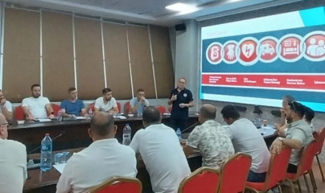 İYEMER ilk yardım eğitimlerini sürdürüyor