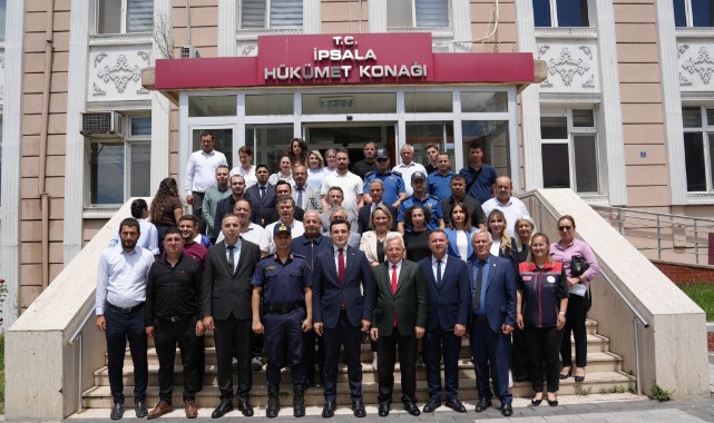 Kaymakam Güzel'e resmi karşılama