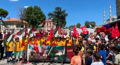 Minik Yüreklerden Gazze İçin Vicdan Çağrısı