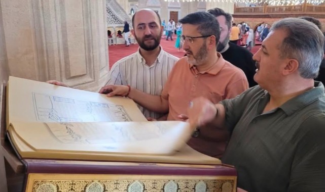 Selimiye'de manevi miras ziyaretçilerle buluştu