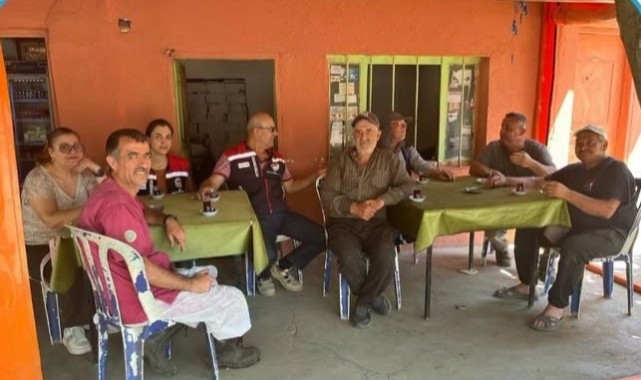 Tarım ekiplerinden sahada üretici mesaisi