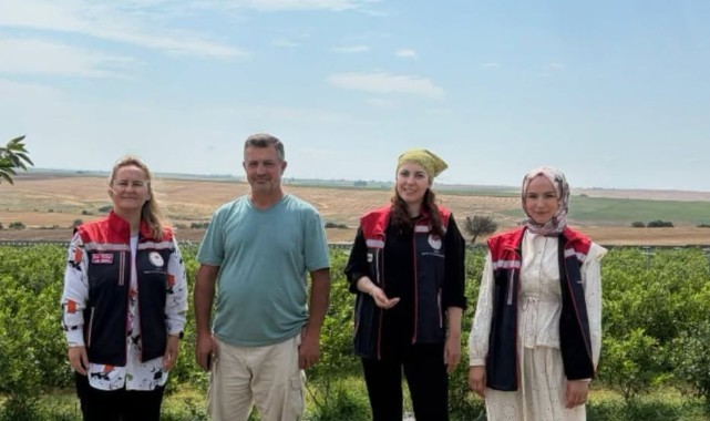Tarım ekiplerinden sahada üretici mesaisi