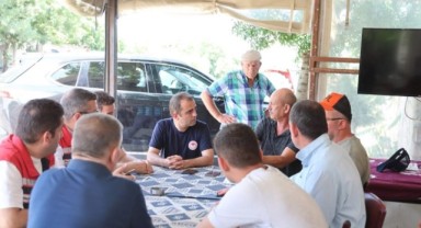 Yangının etkileri sahada değerlendiriliyor