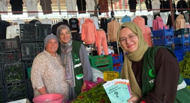 Yeşilay Gönüllüleri Esnafla Buluştu