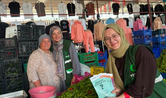 Yeşilay Gönüllüleri Esnafla Buluştu