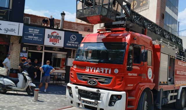 Baca Yangını Kısa Süreli Paniğe Neden Oldu