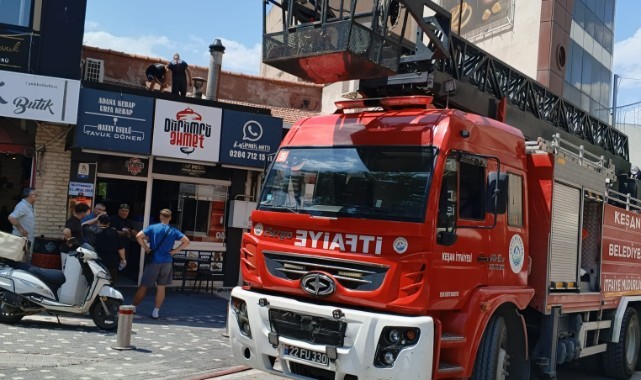 Baca Yangını Kısa Süreli Paniğe Neden Oldu