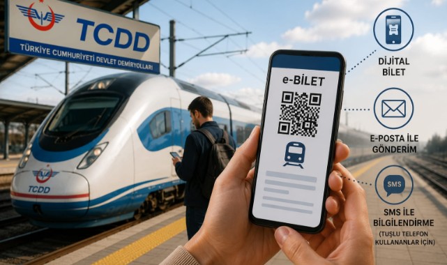 Demiryollarında Dijital Bilet Dönemi
