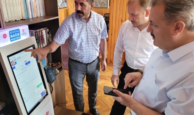 Edirne'de hayırseverlere dijital bağış kolaylığı