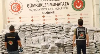 Kapıkule’de 810 Kilo Esrar Ele Geçirildi