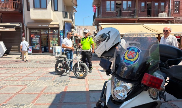 Saraçlar Caddesi’nde Motosikletlere Yönelik Denetim Gerçekleşti