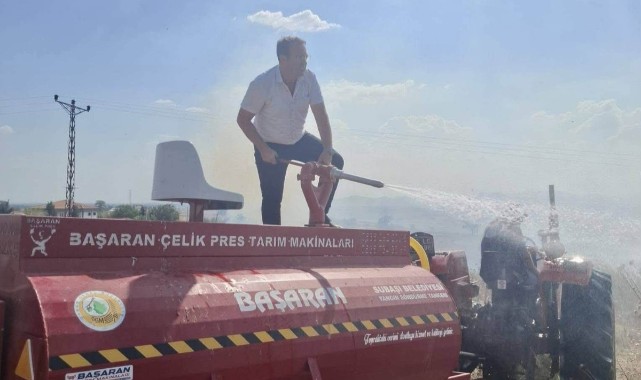 Subaşı’nda Yangın Alarmı: Ekiplerin Müdahalesi Felaketi Önledi