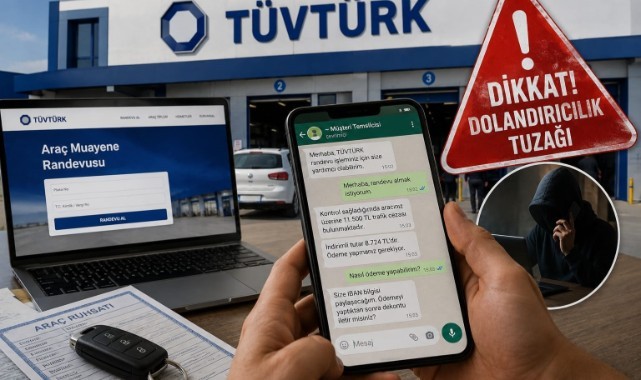 TÜVTÜRK Adını Kullanıp Vatandaşı Böyle Dolandırdılar