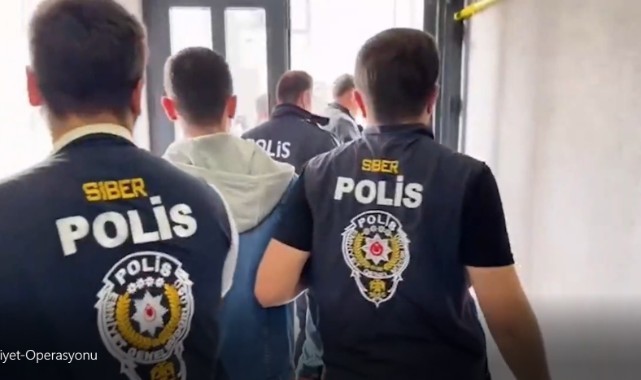 36 İlde Siber Suç Operasyonu: 826 Şüpheli Yakalandı