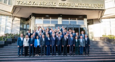 BAKAN YUMAKLI TRAKYA BİRLİK’TE TARIM GÜNDEMİNİ ELE ALDI