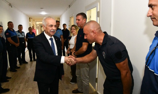 Başkan Özcan, Zabıta Haftası’nda Zabıta Personeliyle Bir Araya Geldi