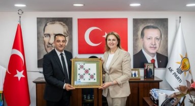 Bayram, AK Parti Edirne İl Başkanı Belgin İba’yı Ziyaret Etti