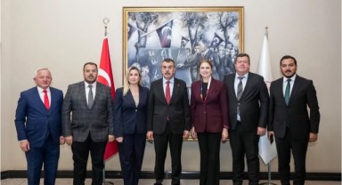 BELGİN İBA EDİRNE İÇİN EĞİTİM BAKANIYLA GÖRÜŞTÜ