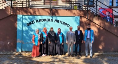 Derslikler İncelendi, Öğrencilere Destek Verildi