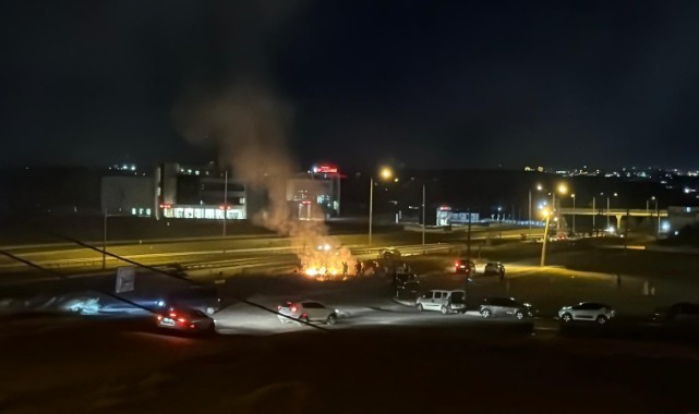 Düğünde Atılan Havai Fişekler Yangına Neden Oldu