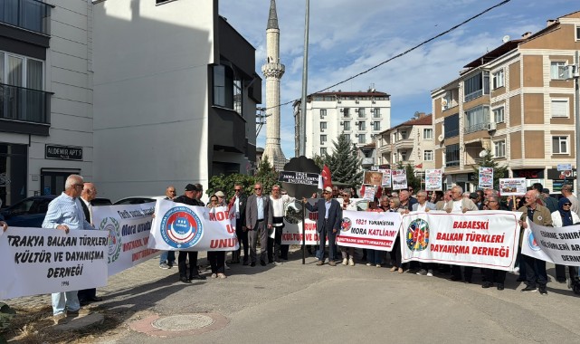 Edirne’de 1821 Mora Katliamı Anma Töreni Gerçekleşti