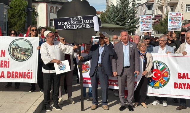 Edirne’de 1821 Mora Katliamı Anma Töreni Gerçekleşti