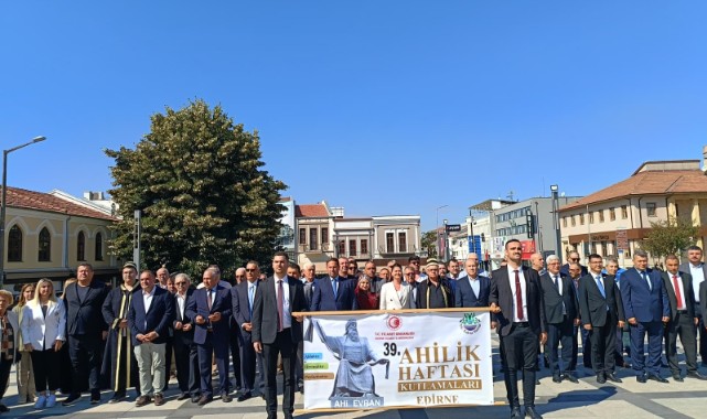 Edirne’de Ahilik Geleneği 39’uncu Kez Yaşatılıyor