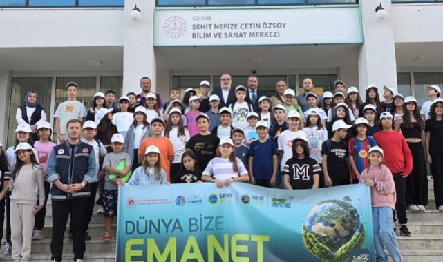 Edirne’de Sıfır Atık Farkındalığı Sınıflara Taşındı