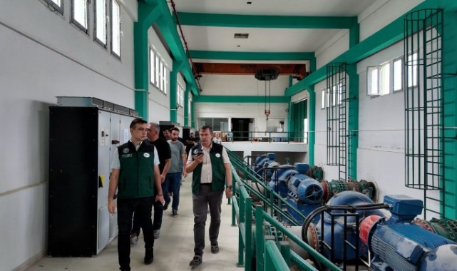 Faruk Yücegök’ten Çakmak Barajı’ndaki çalışmalara yerinde inceleme