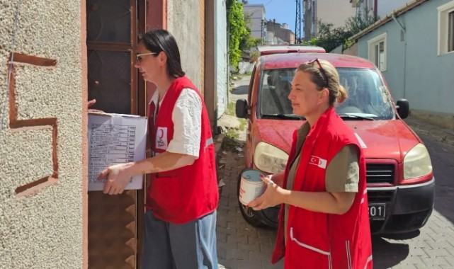 Gıda Kolileri Ailelere Ulaştırıldı