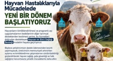 Hayvan Hastalıklarıyla Mücadelede Destek Sistemi Değişiyor