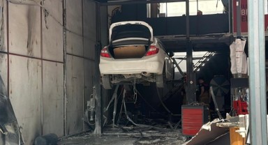 LPG Patladı İki Kişi Yaralandı