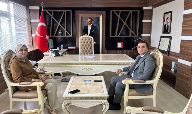 Meriç Kaymakamı Odabaşı’ndan Lalapaşa Kaymakamı Çolak’a ziyaret