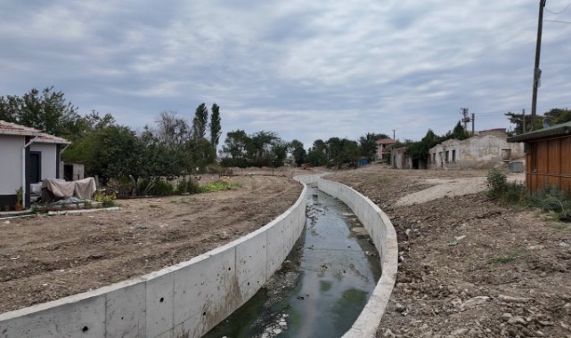 Meriç’te Taşkın Riskine Karşı Derelerde Dönüşüm Sürüyor