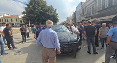 Saraçlar Caddesi’nde Korku Dolu Anlar