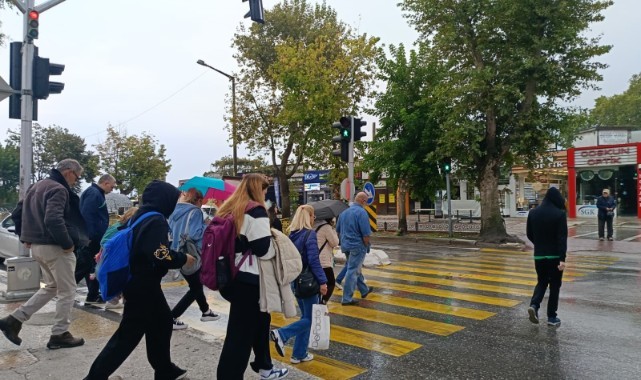 Sıcak Havanın Ardından Edirne’ye Sonbahar Geldi