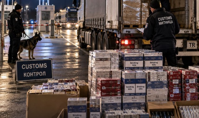 Sınırda 400 Bin Adet Kaçak Sigaraya El Konuldu