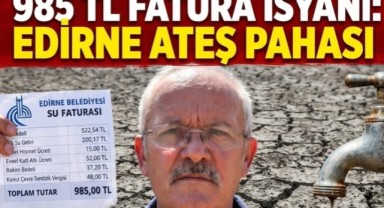 Su Faturası Kabardı, Tepki Büyüdü!