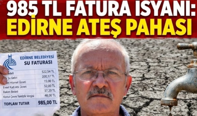 Su Faturası Kabardı, Tepki Büyüdü!