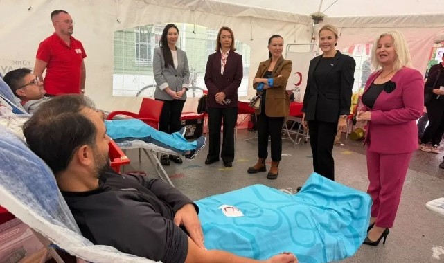 Yüksel Yeşil’de Kan Bağışı Dayanışması