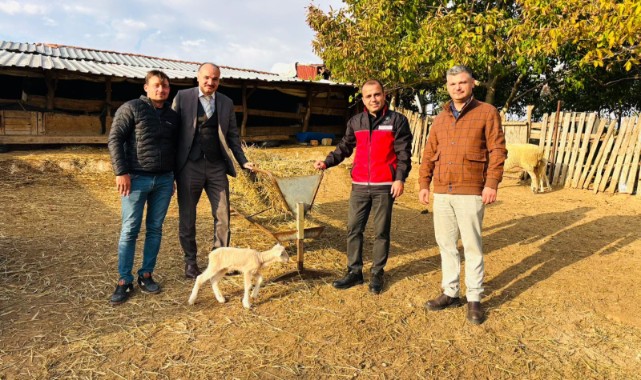 Aslıhan Köyü’nde Küçükbaş Hayvancılık Faaliyetleri Yerinde İncelendi