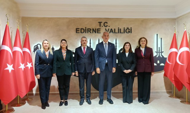 Bakan Ersoy Edirne'de: İlk Ziyaret Valilik Oldu