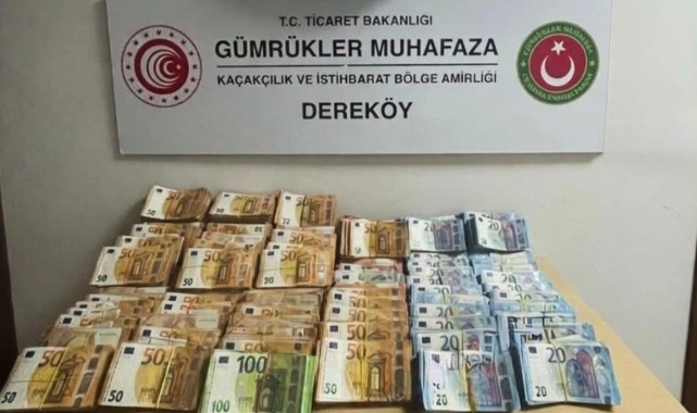 Döviz kaçakçılığı operasyonunda 1 şüpheli gözaltına alındı
