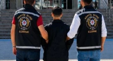 Edirne'de 12 yıl 6 ay hapis cezasıyla aranan firari hükümlü yakalandı