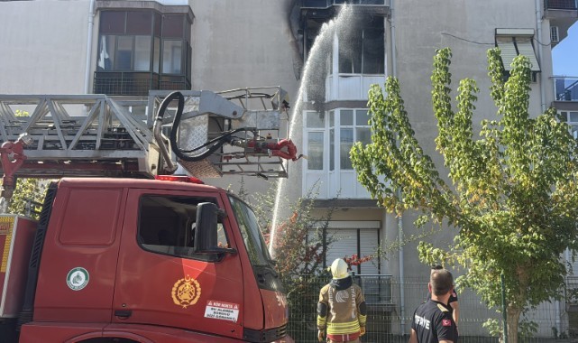 Edirne’de 4 Katlı Apartmanda Yangın: Mutfak Kullanılamaz Hale Geldi