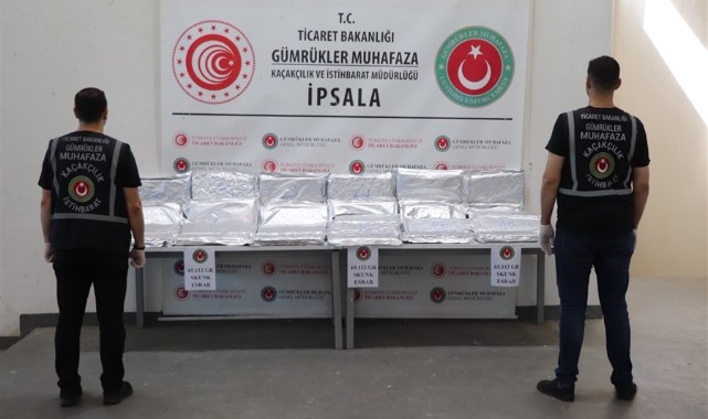 Edirne’de Gümrük Kapılarında 338 Kilo Uyuşturucu Ele Geçirildi