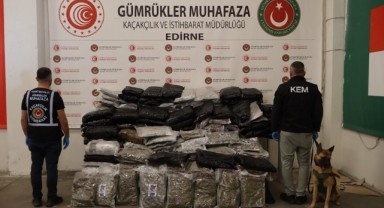 Edirne’de Gümrük Kapılarında 338 Kilo Uyuşturucu Ele Geçirildi